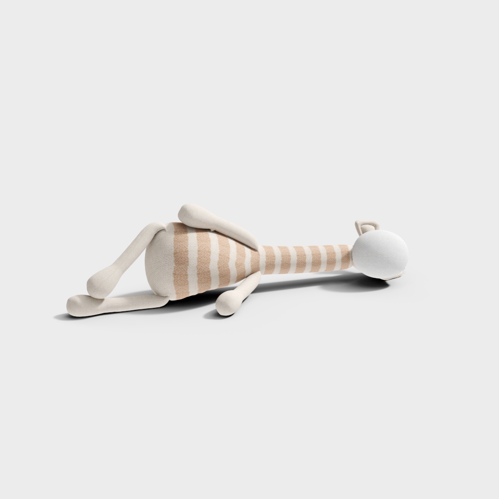 Snuggly Bunny 3D model