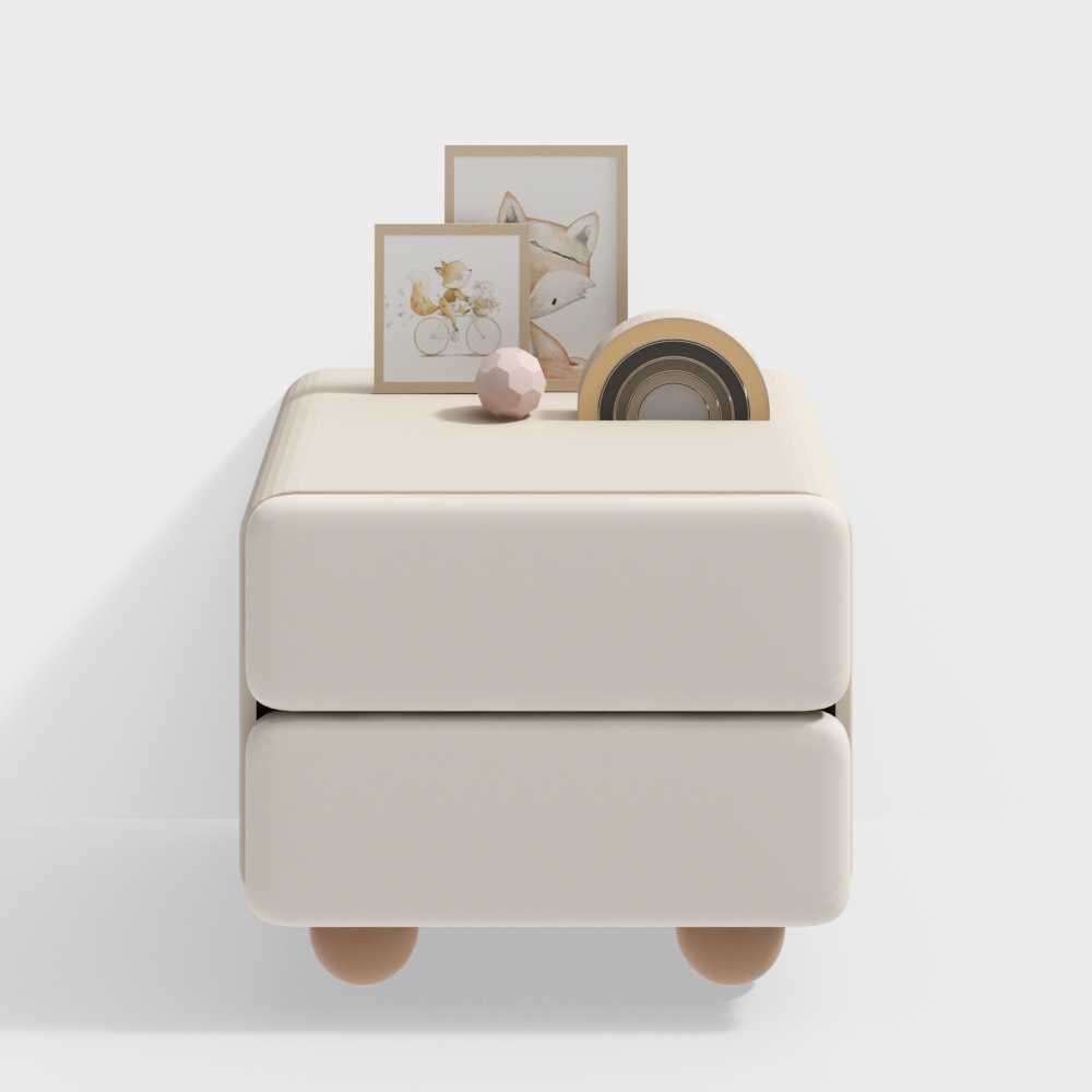 Modern Children's Bedside Table