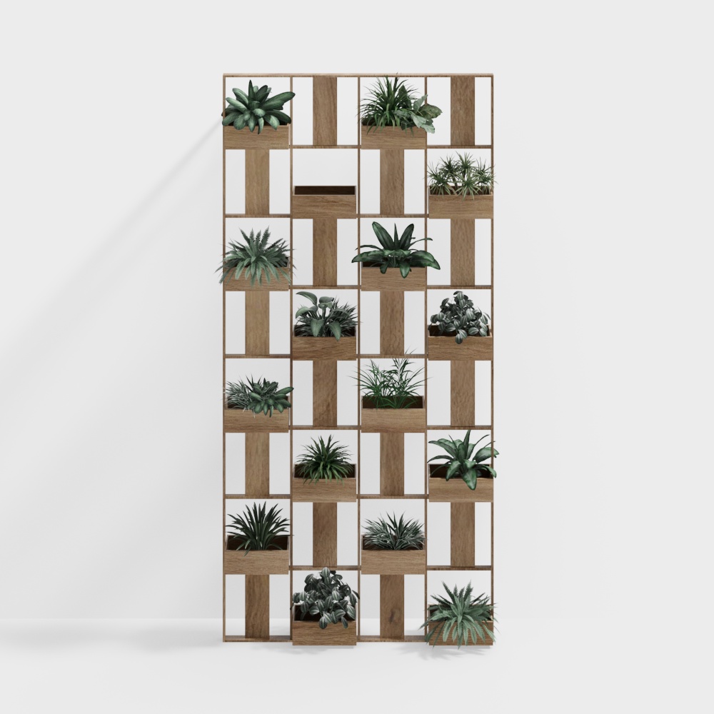 Indoor green plant stand