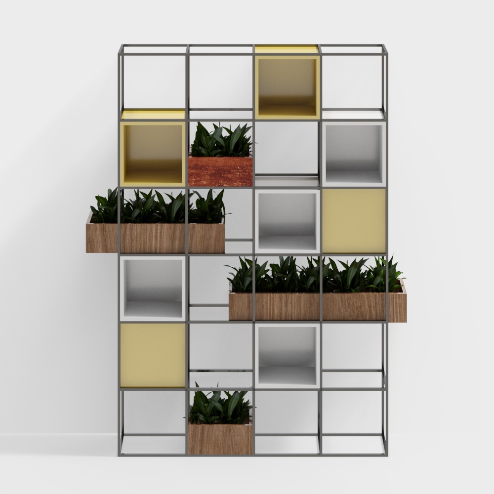 Indoor green plant stand