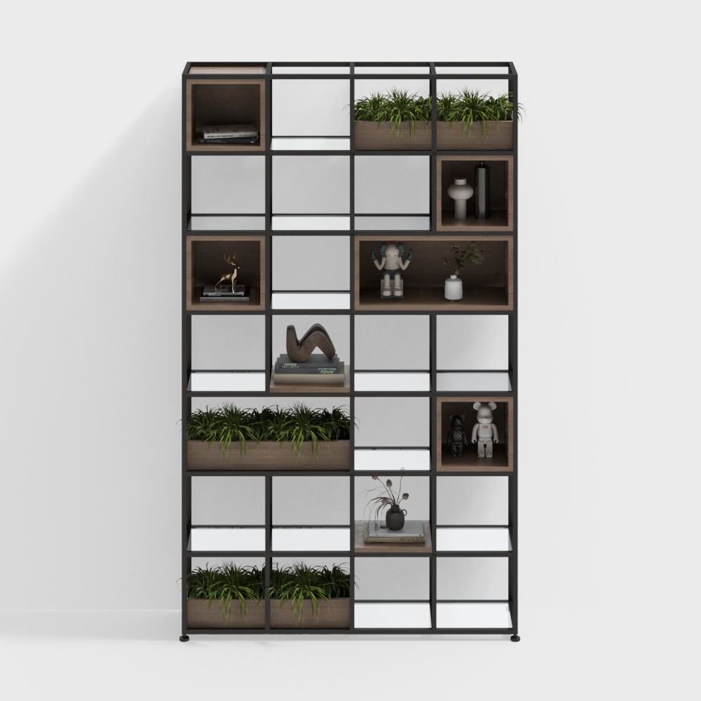 Indoor green plant stand