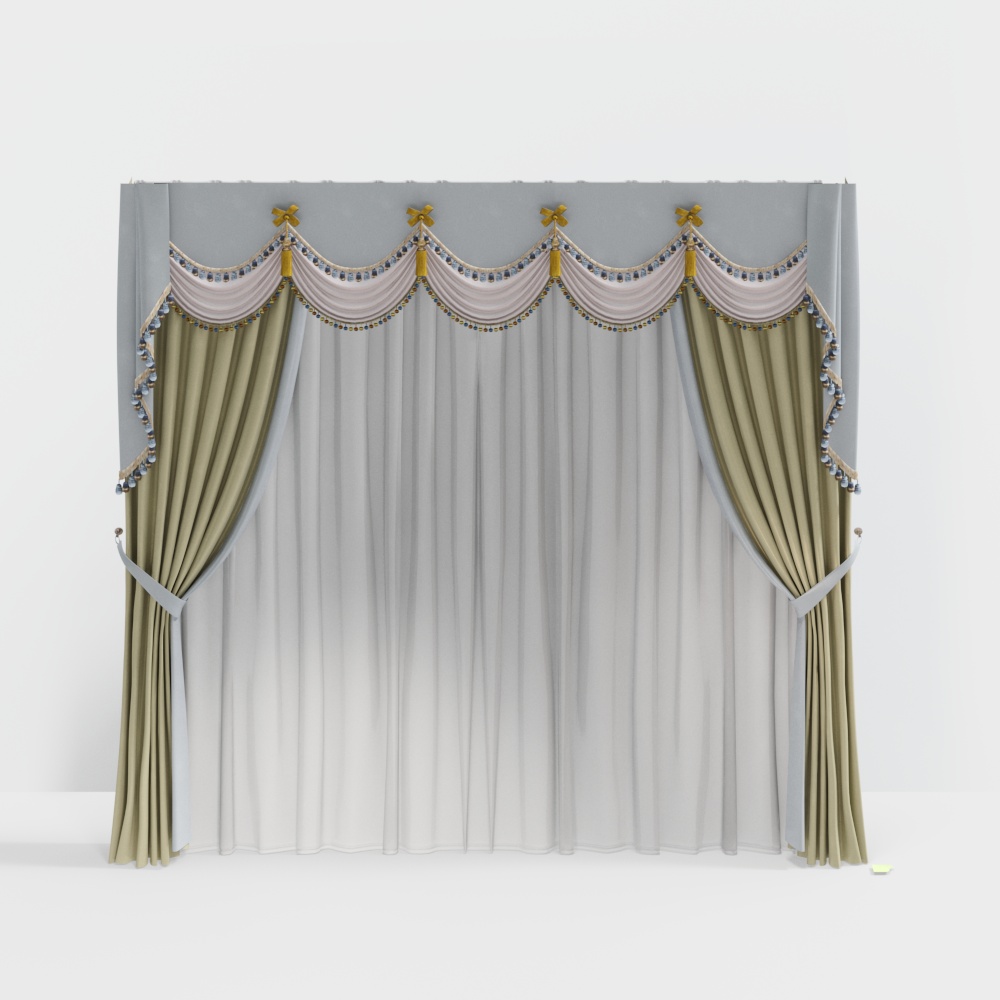 Modern Children's Curtains with a European touch