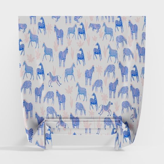 Zebra Dance 3D model