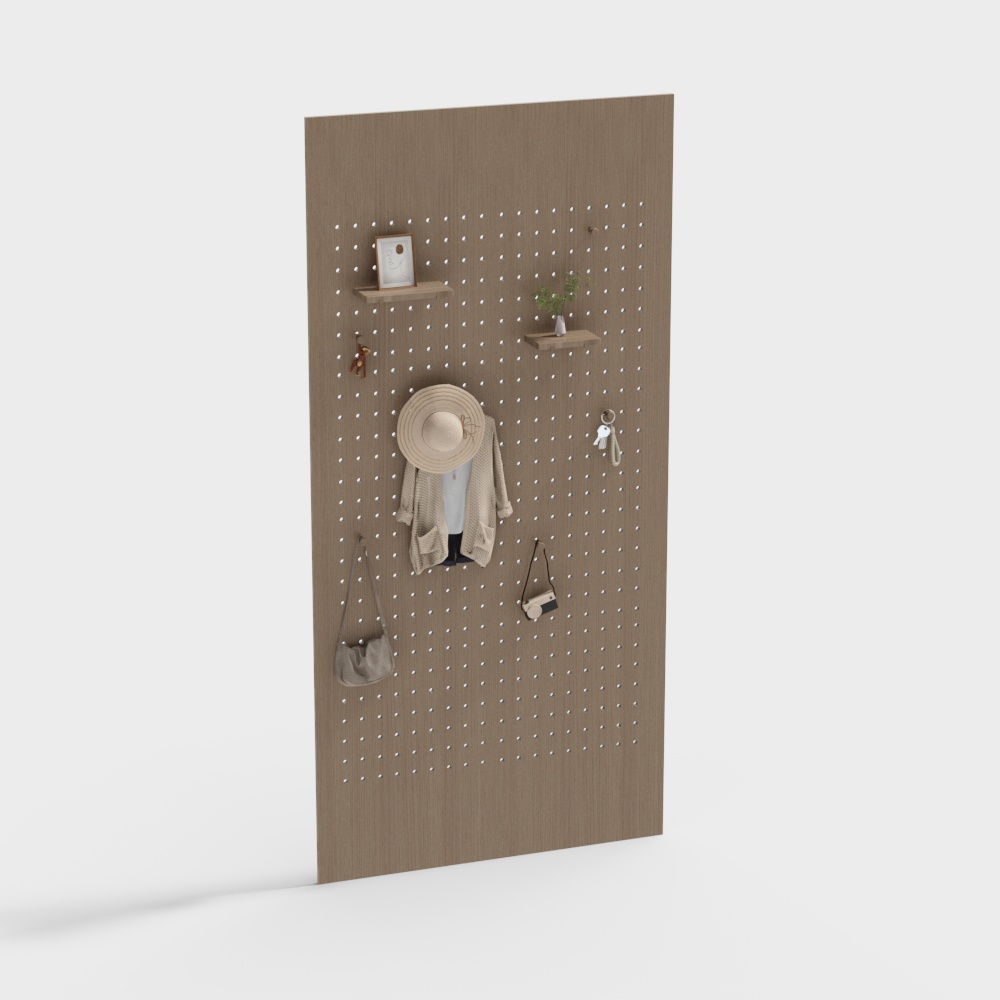 modern perforated board