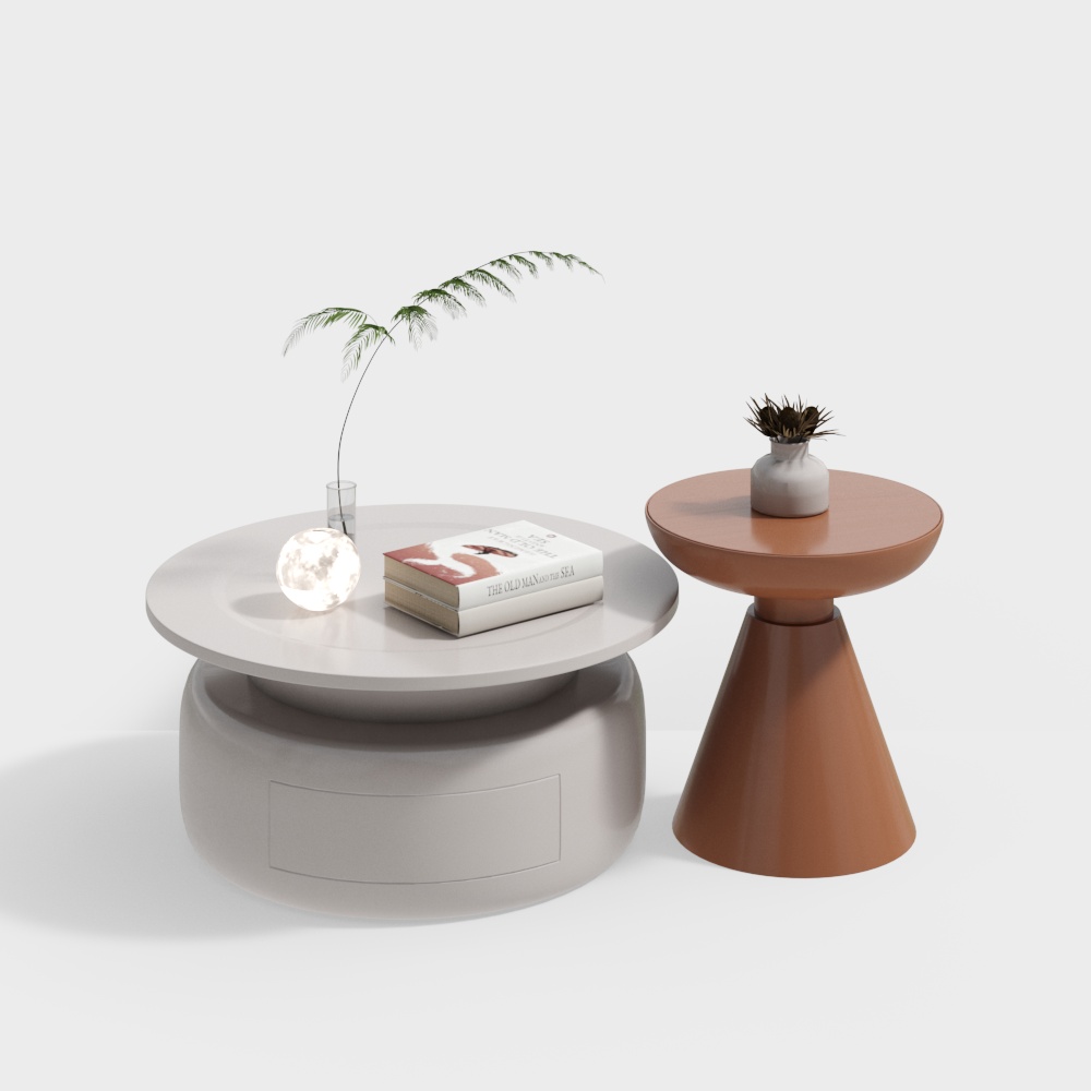 French Country style coffee table set