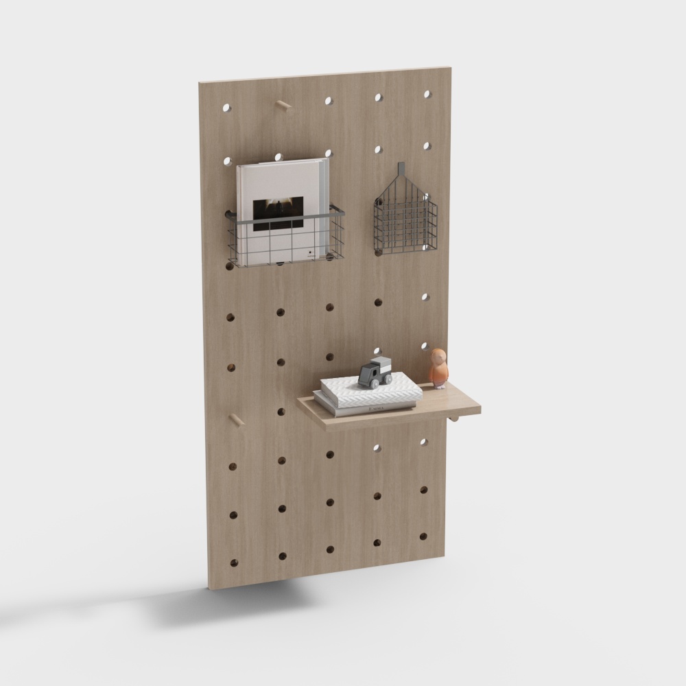 modern perforated board