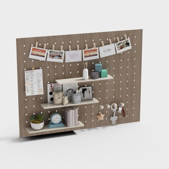 Pegboard Paradise 3D model