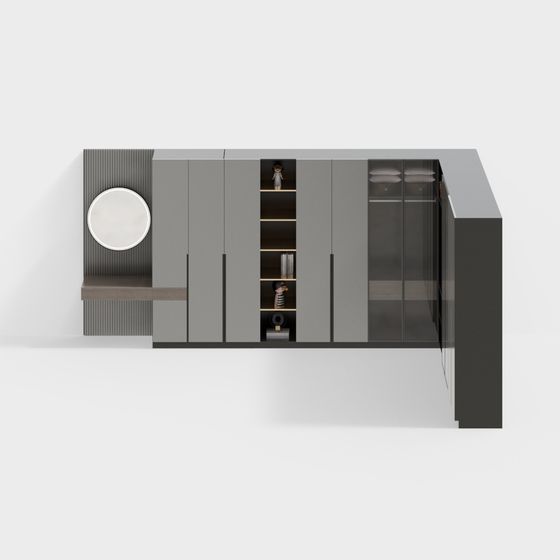 Urban Storage Cabinet 3D model