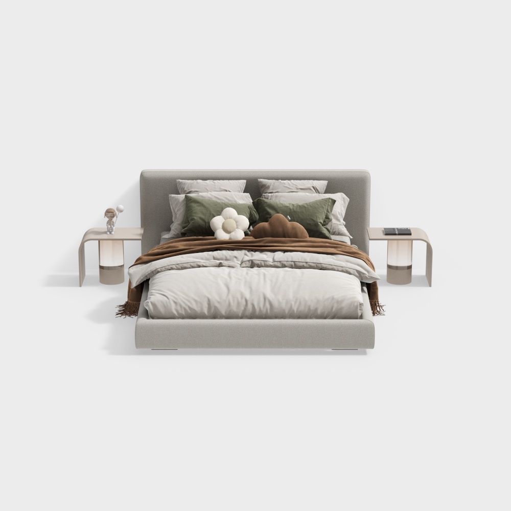 French Country style bed set