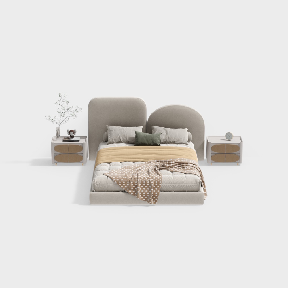 Set Letto Stile Francese Country
