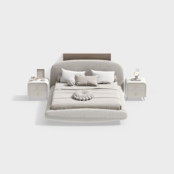 Cozy Retreat Bedroom Set 3D model