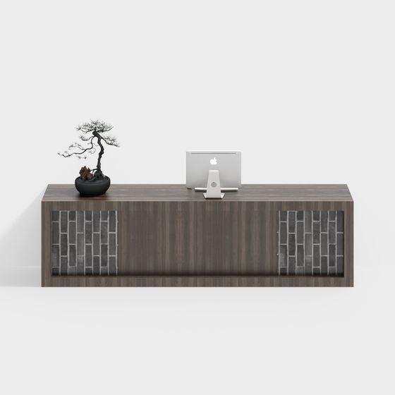 Urban Office Desk 3D model