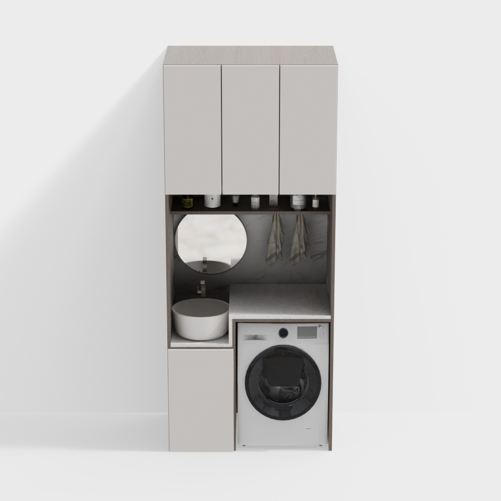 Modern balcony cabinet