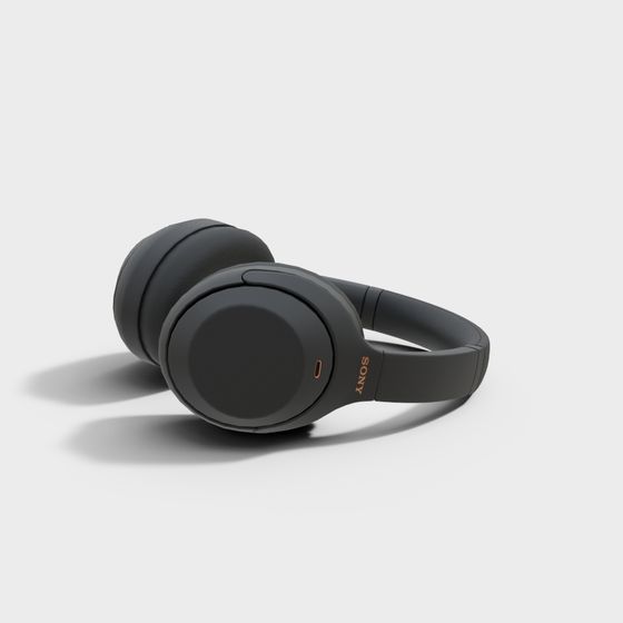 Sony Headphones 3D model Design