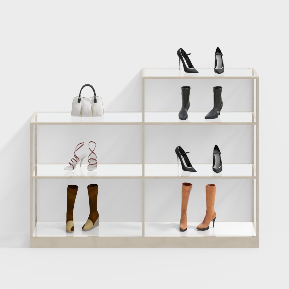 shoe store display rack