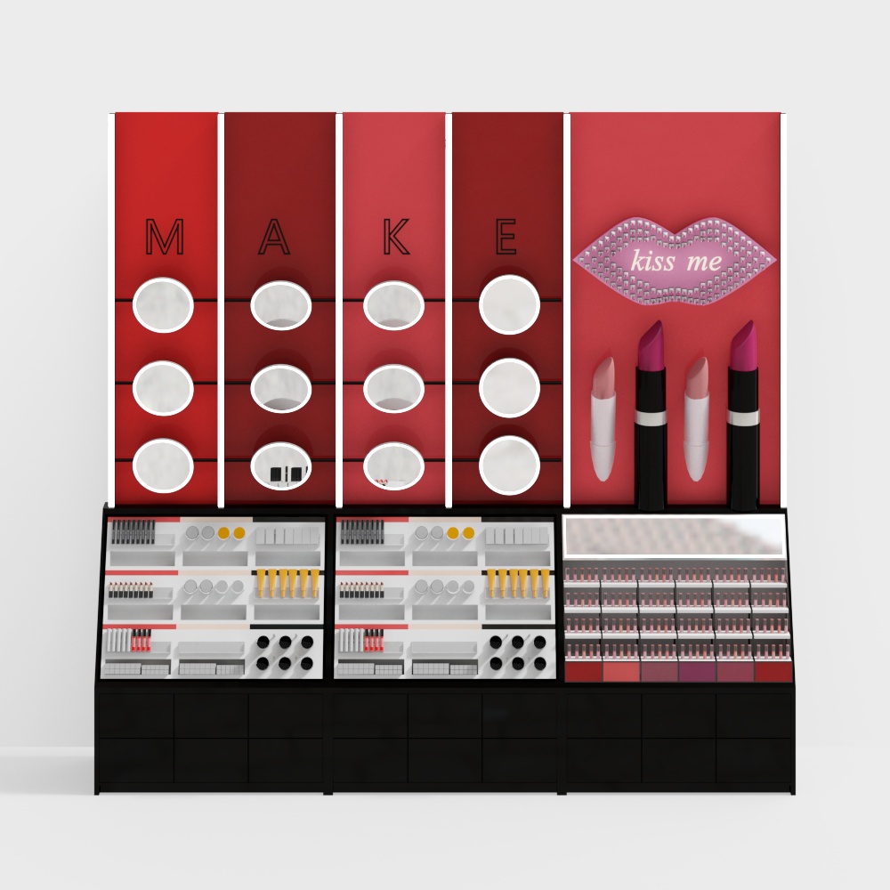 Vibrant Makeup Corner 3D model