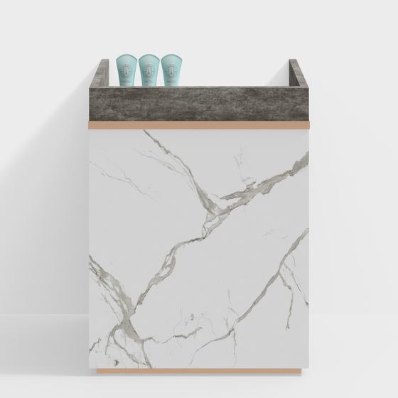 Quầy thu ngân cửa hàng sắc đẹp