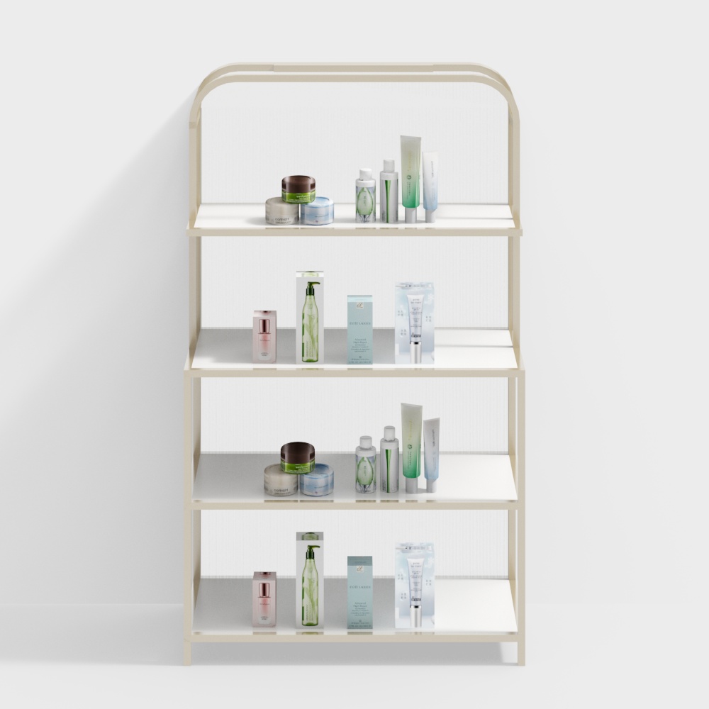 Beauty store display rack
