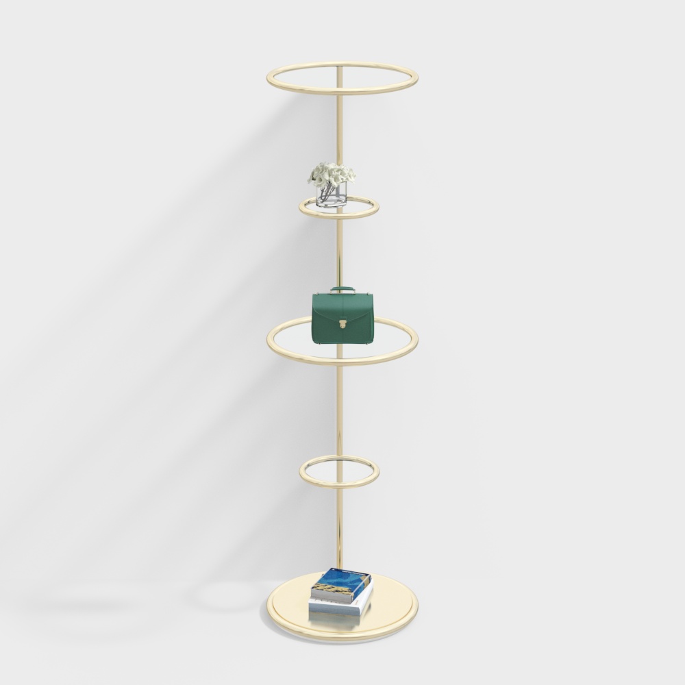 Luggage store display rack