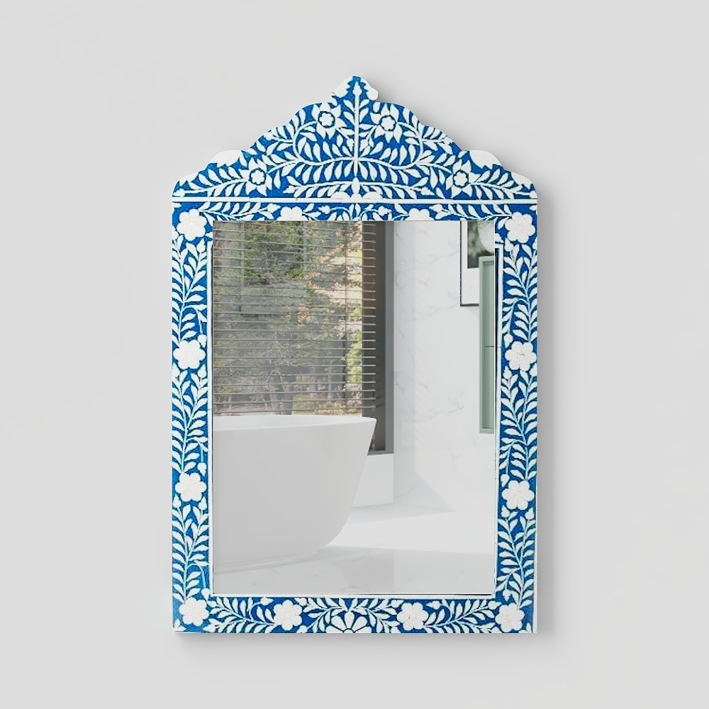 Современное зеркальное зеркало для ванной