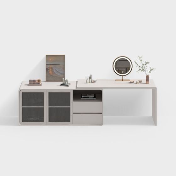 Urban Vanity 3D model - Modern Minimalist Design