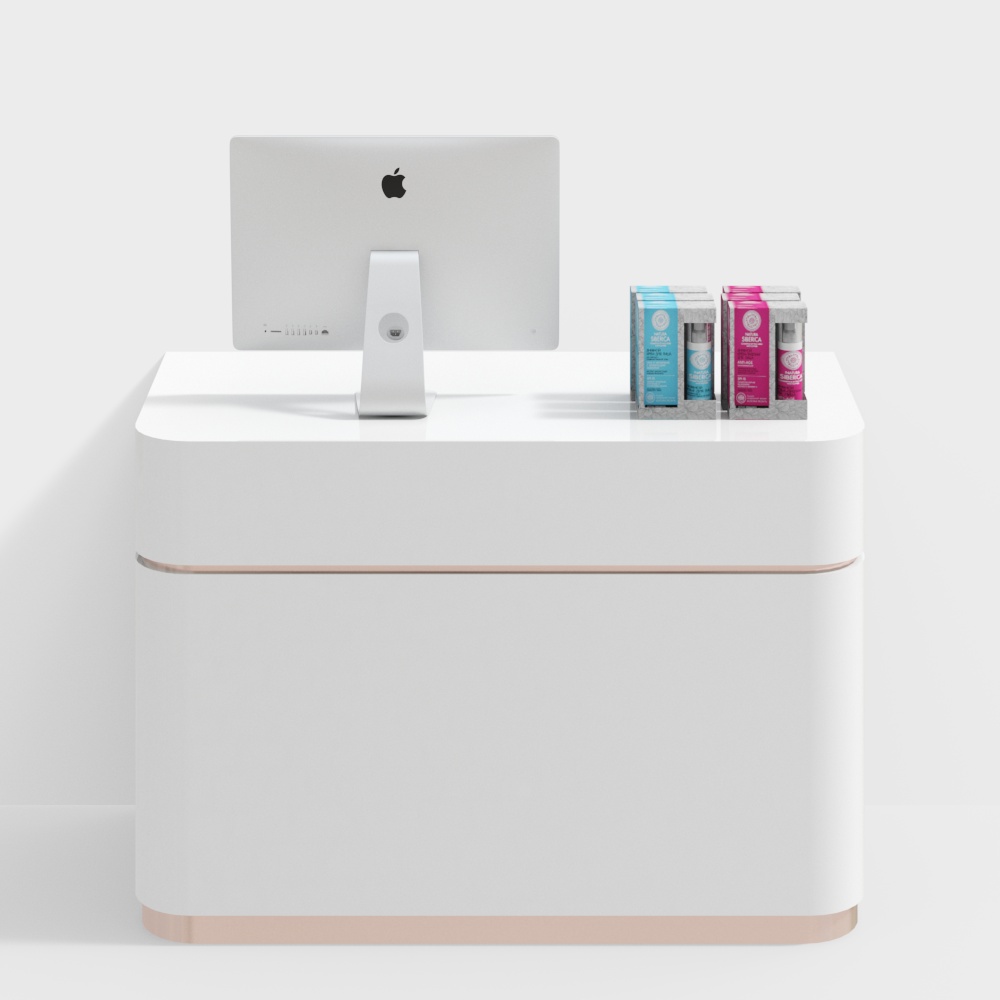 Beauty store cashier