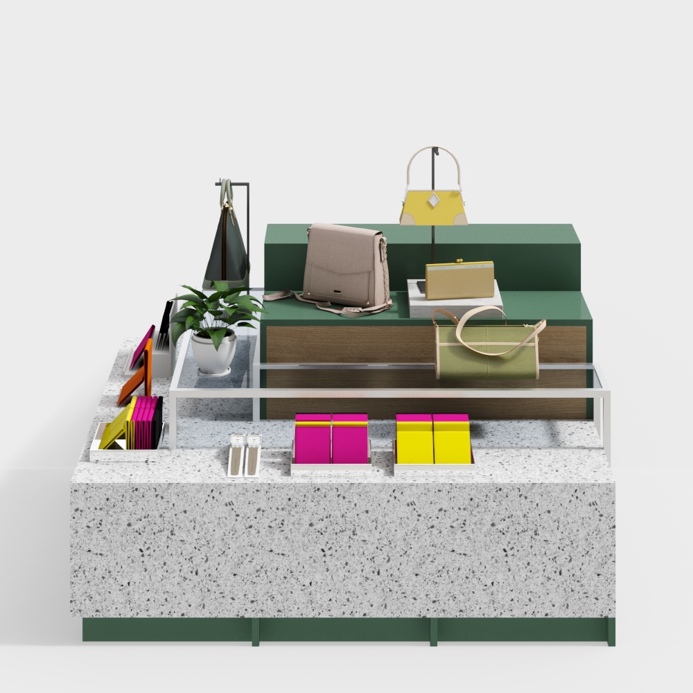 Luggage store exhibition stand