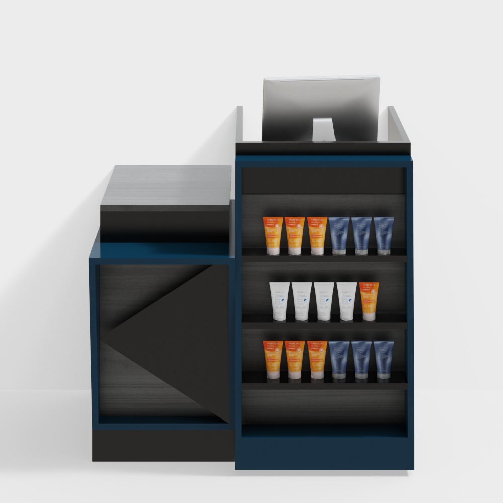 Beauty store cashier