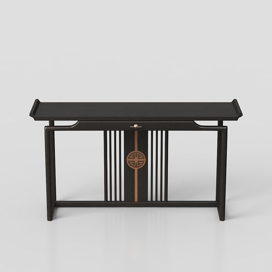Eastern Elegance Console Table 3D model