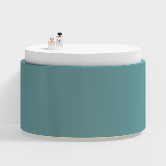 Stylish Bar Counter 3D model for Creative Projects