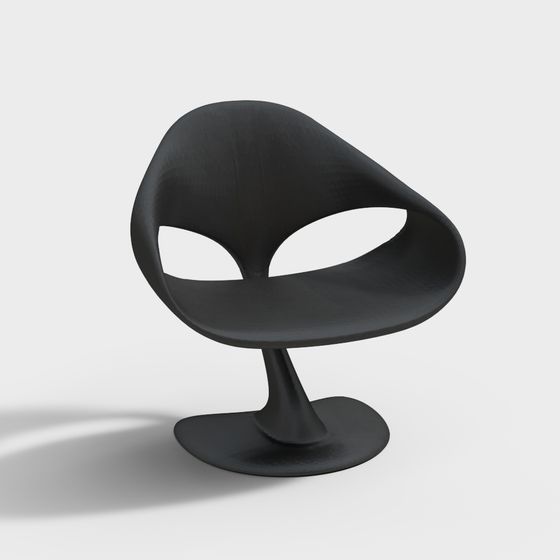 Futuristic Streamlined Chair 3D model