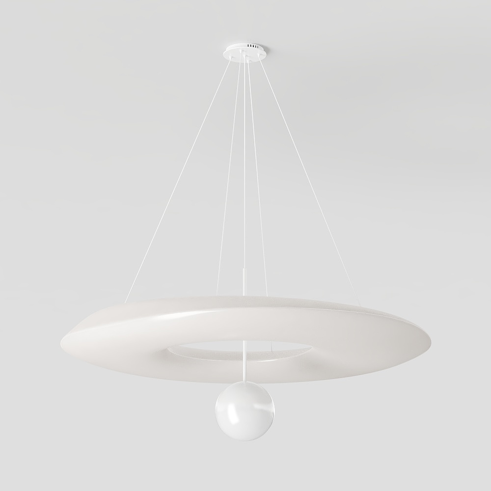 Modern Minimalist Pendant Light 3D model