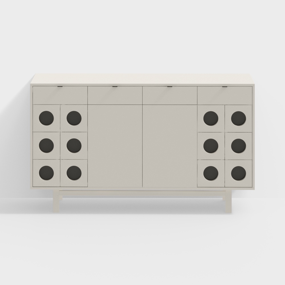 Tủ bên kiểu Pháp