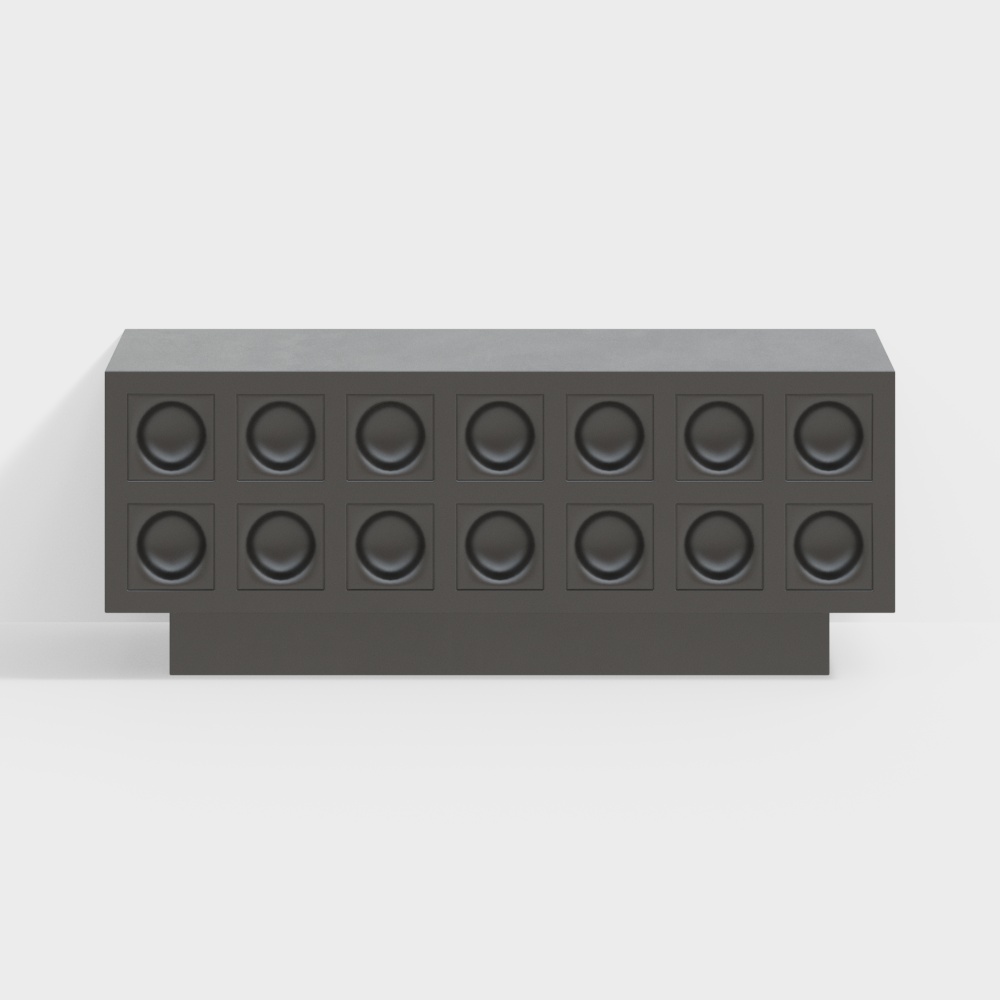 Mittelalterlicher Stil Beistellschrank