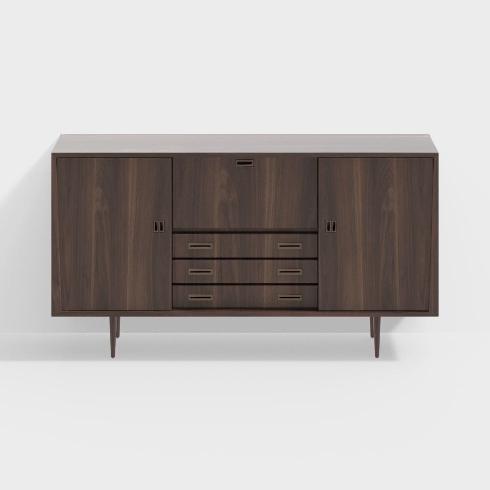 Tủ bên phong cách thời trung cổ