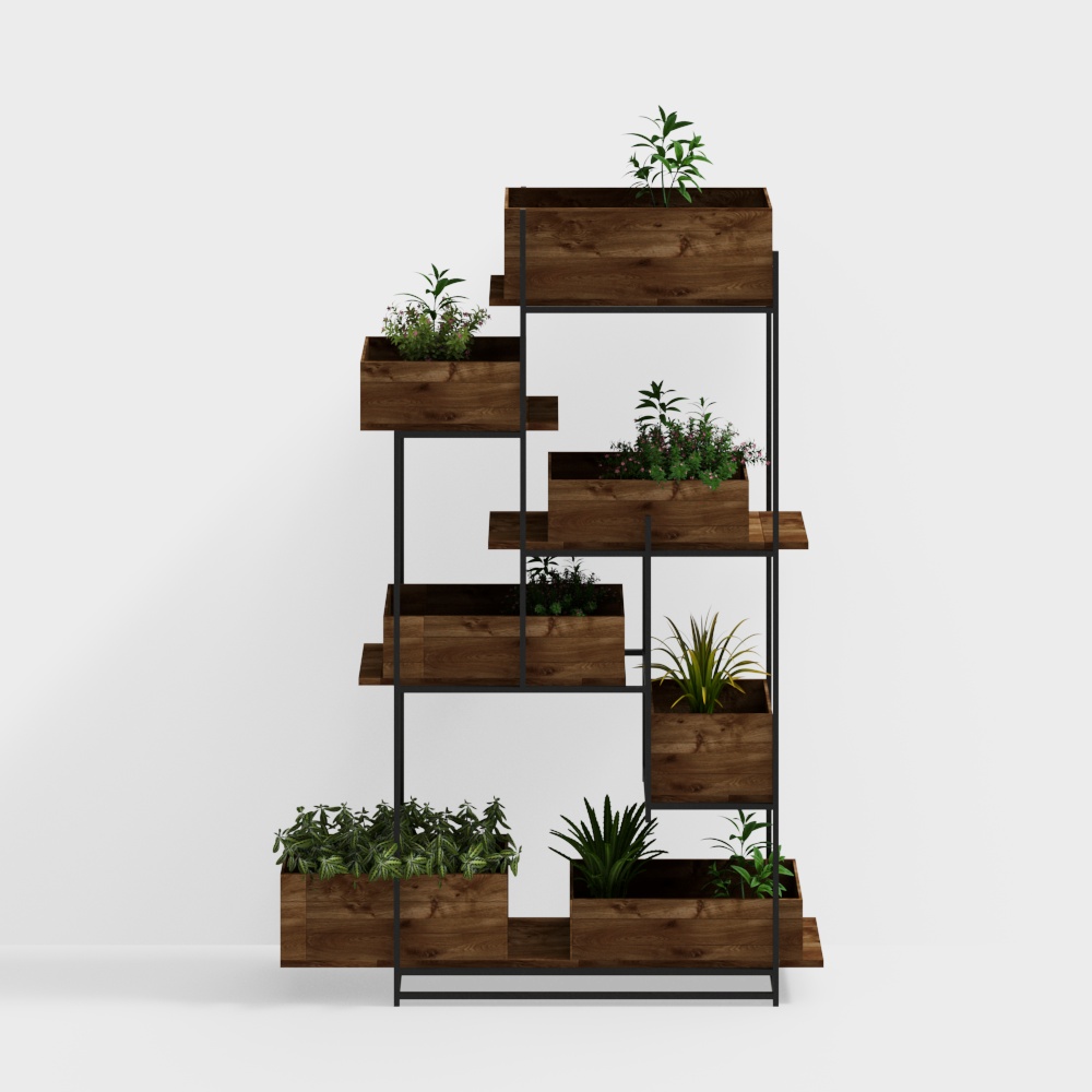 outdoor flower stand