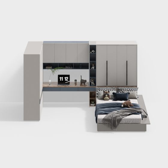 Urban Nook 3D model for Modern Design