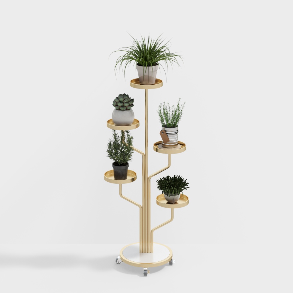 Indoor flower stand