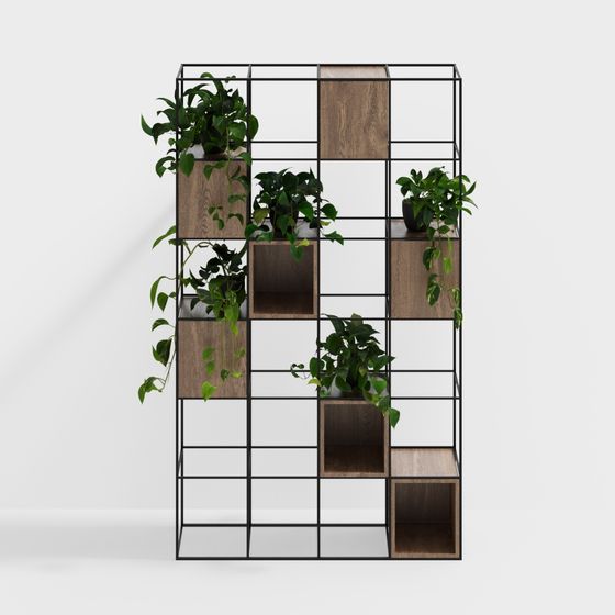 屋外グリーンプラントスタンド