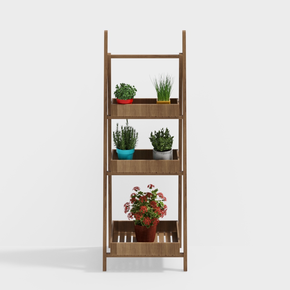 outdoor flower stand