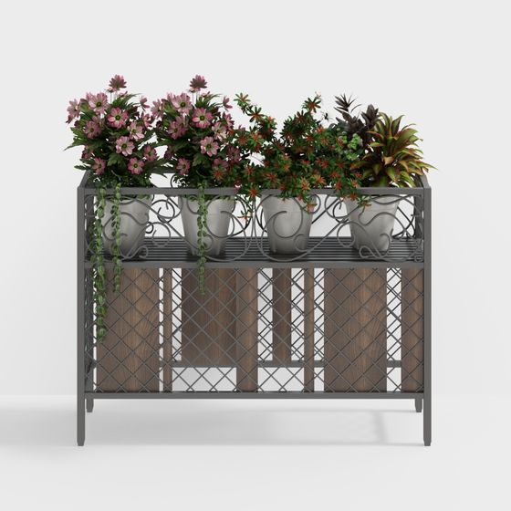 stand de flores exterior