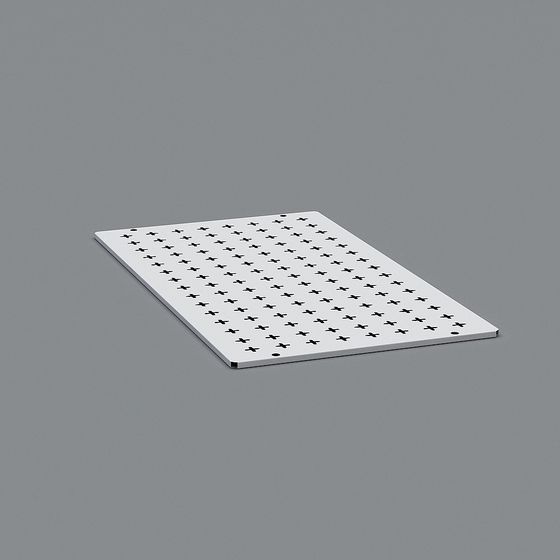 Perforated Panel 3D model