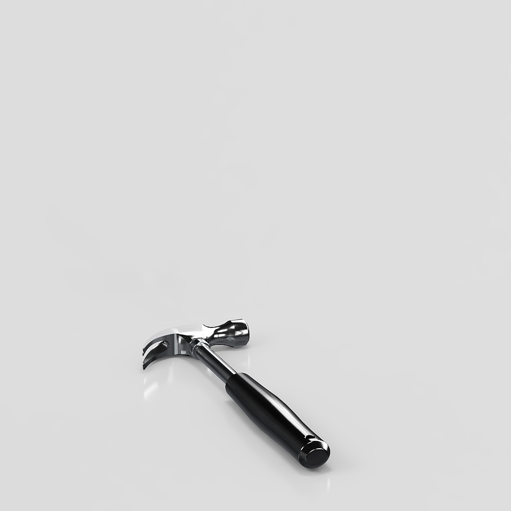 Classic Hammer 3D model