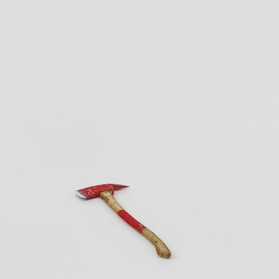 Rusty Hatchet 3D model for Creative Designs