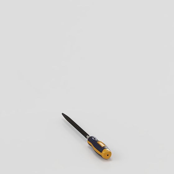 Stylish Screwdriver 3D Model