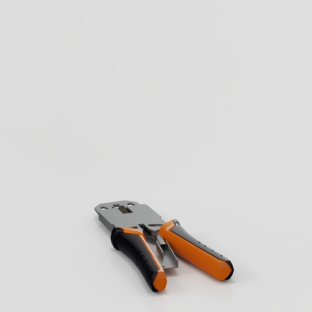 Industrial Pliers 3D model