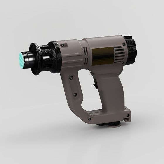 Realistic Hot Air Gun 3D Model