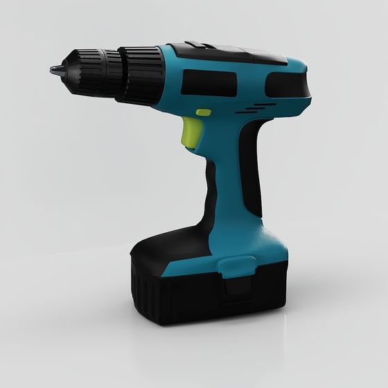 Stylish Electric Screwdriver 3D model for Modern Design