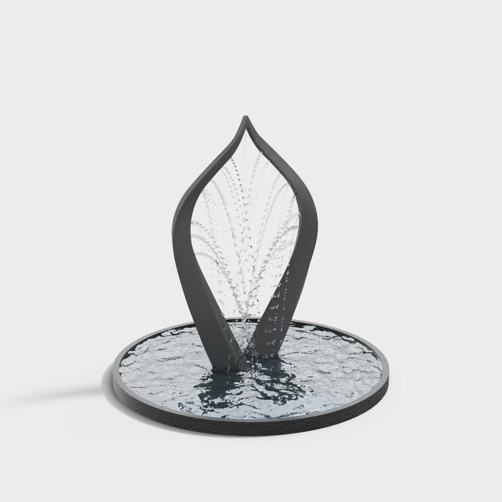 Landscape sketch pool