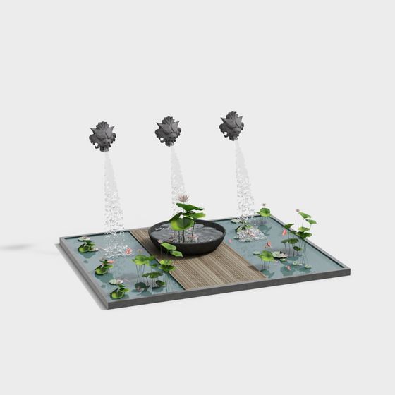 Water Dream 3D model